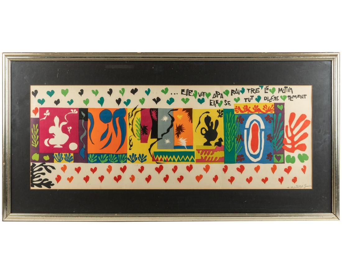 Henry Matisse - Trifold Lithograph (1 of 3)