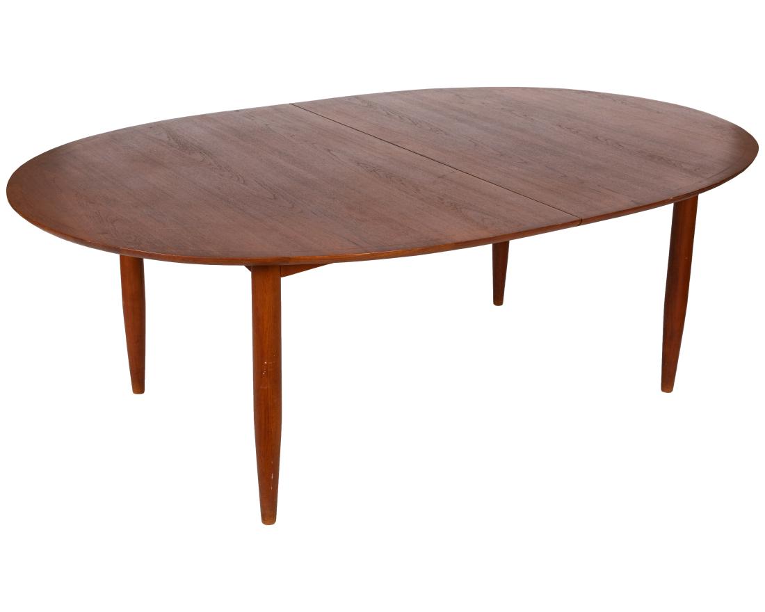 Danish Teak Dining Room Table (1 of 7)