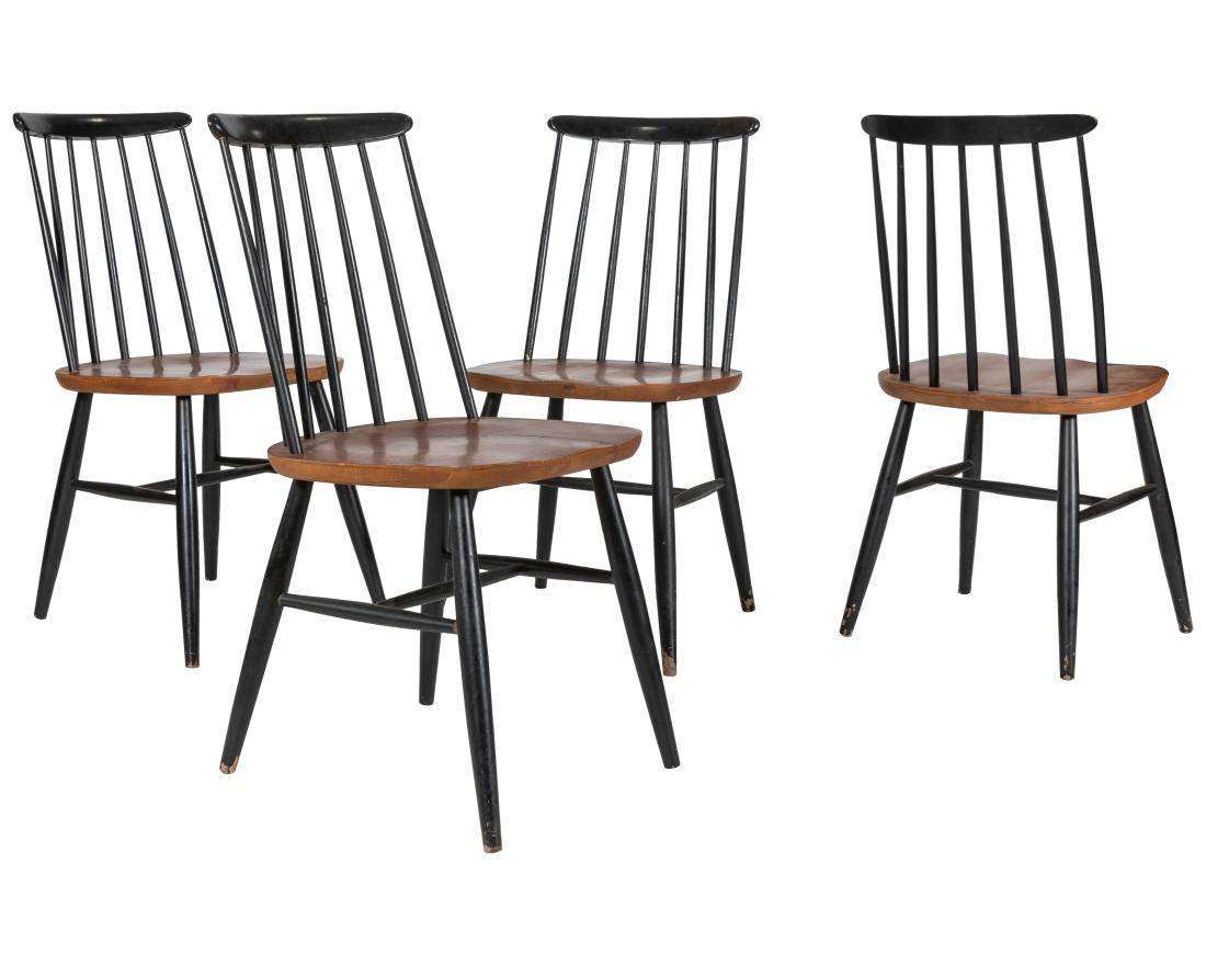 Danish Style Teak Dining Chairs - Four (1 of 2)