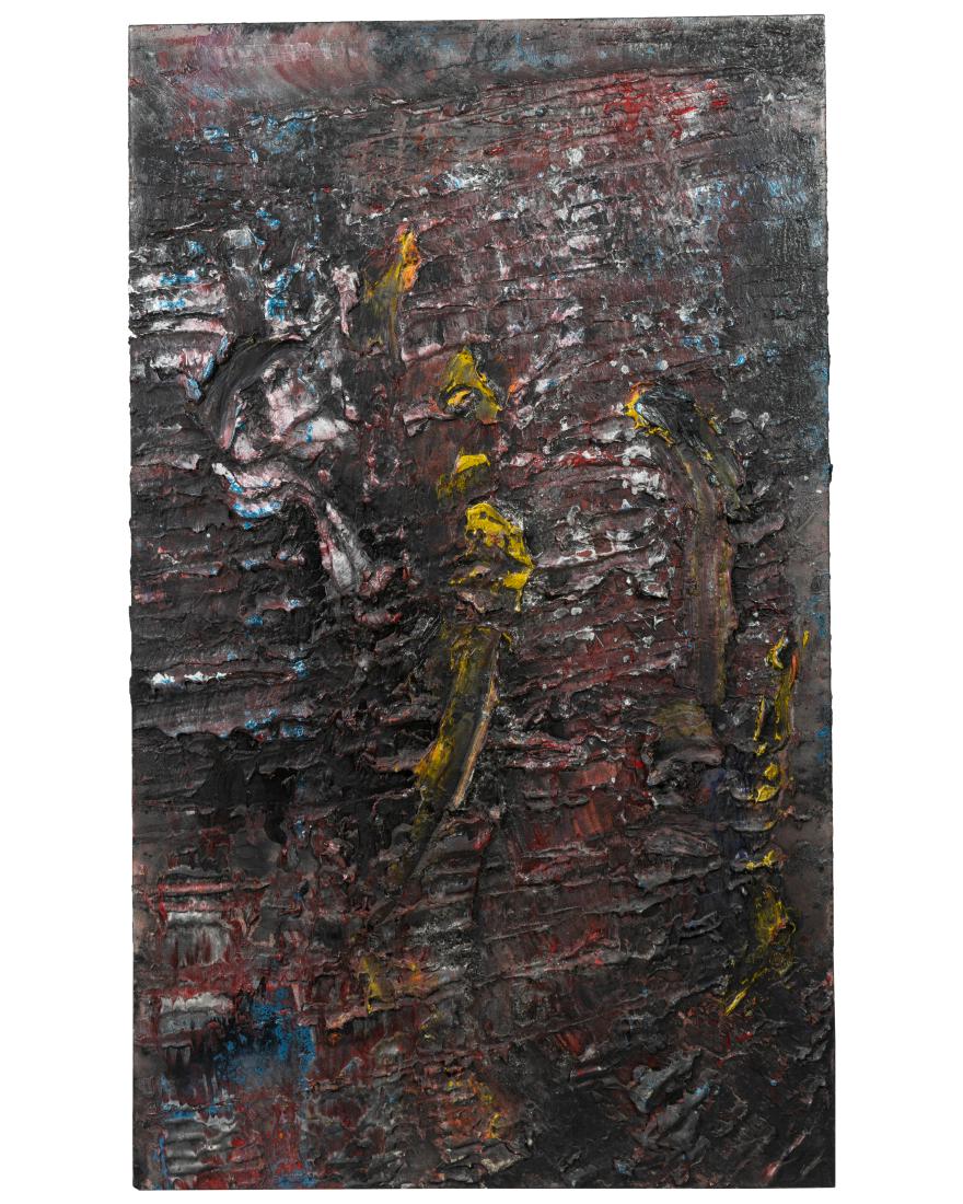 Abstract Painting - Roy Lerner - Signed (1 of 2)