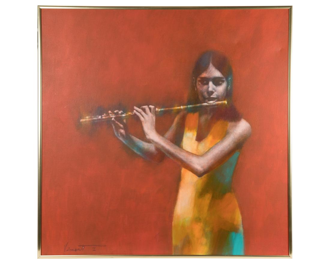 Flutist - Acrylic on Canvas - Vincent (1 of 3)