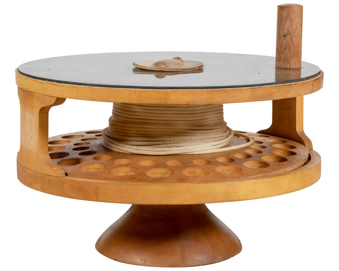 Ship Fishing Rod Spool Table (1 of 3)