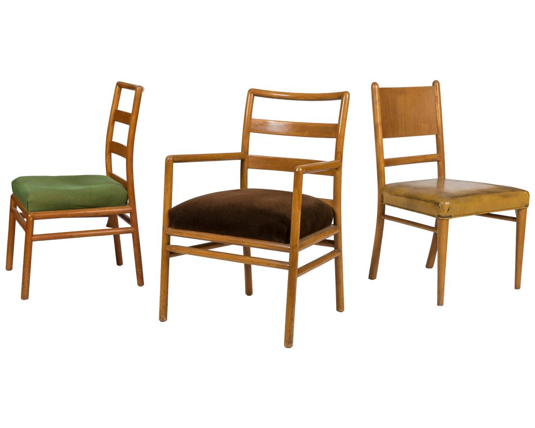 T.H. Robsjohn Gibbings Dining Chairs - Three (1 of 5)