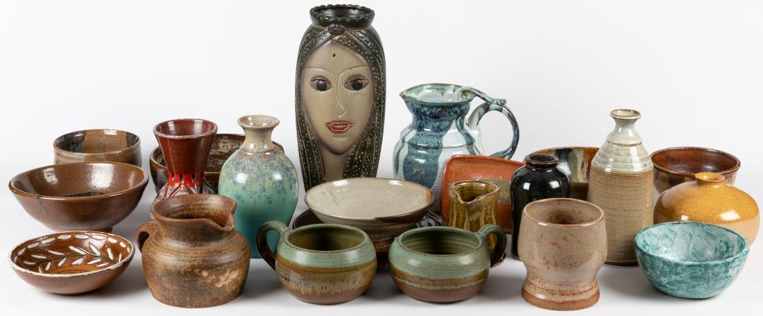 Mid Century Assorted Pottery - 30 Piece (1 of 4)