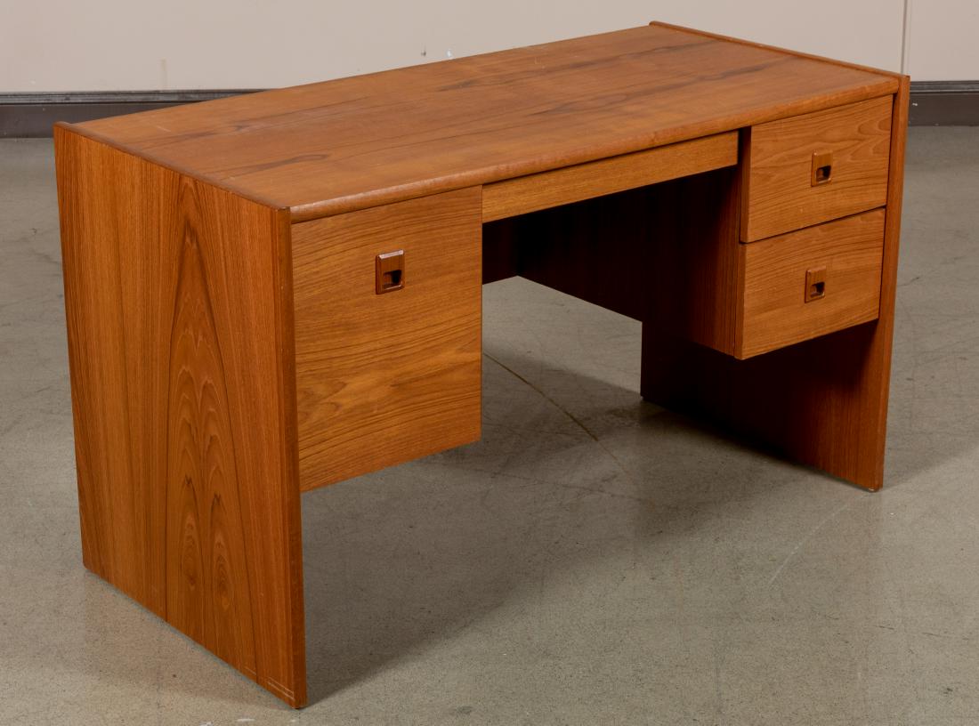 Danish Style Teak Desk (1 of 2)
