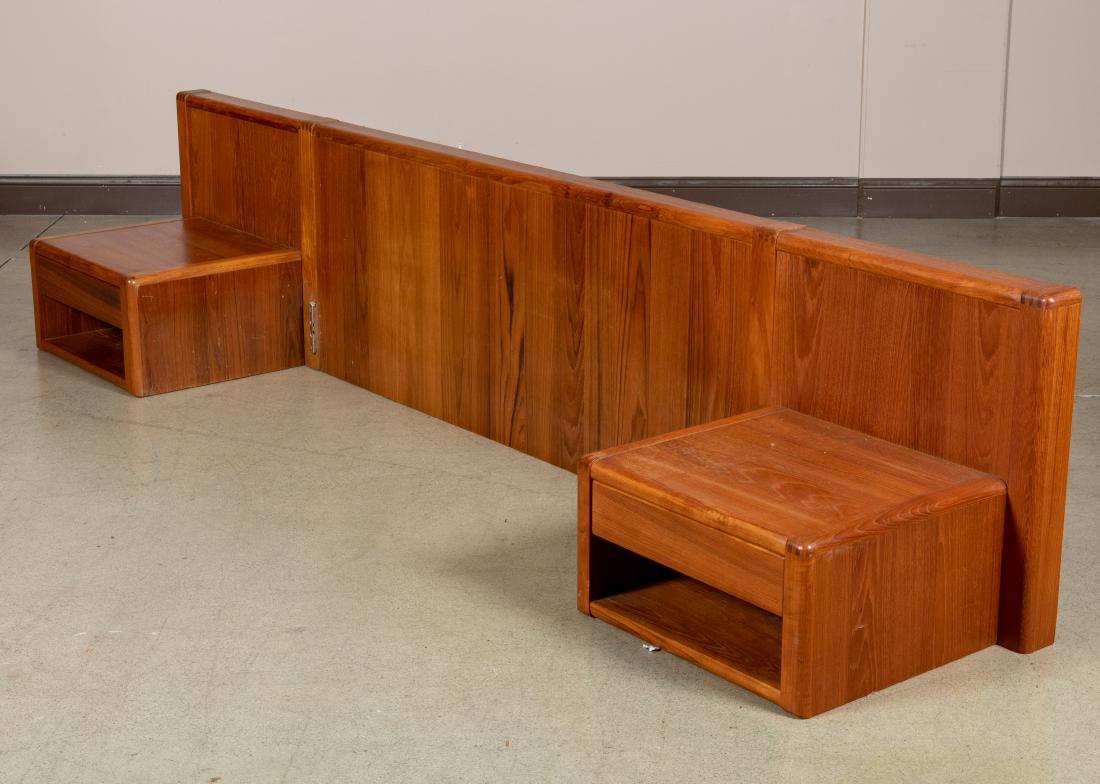 Teak Queen Platform Bed (1 of 1)