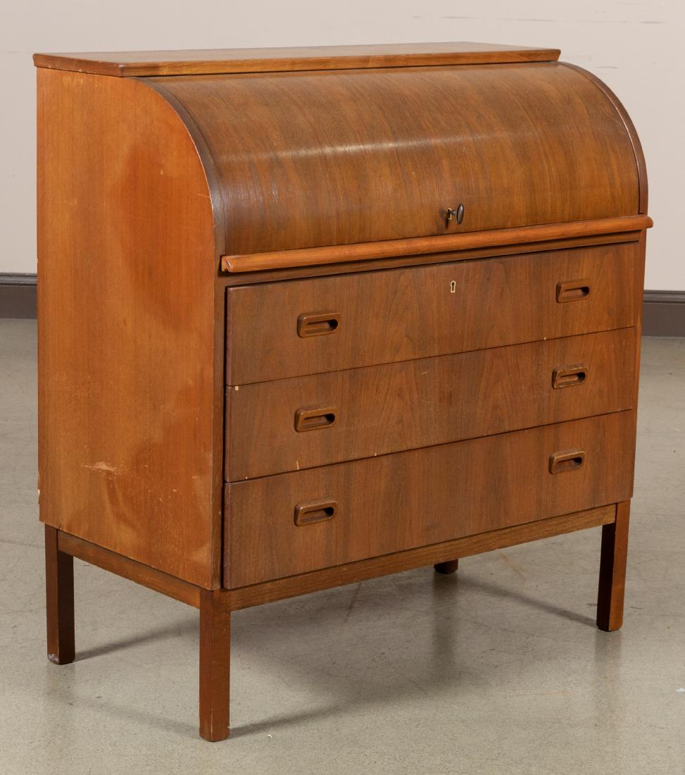 Danish Style Roll Top Desk (1 of 3)