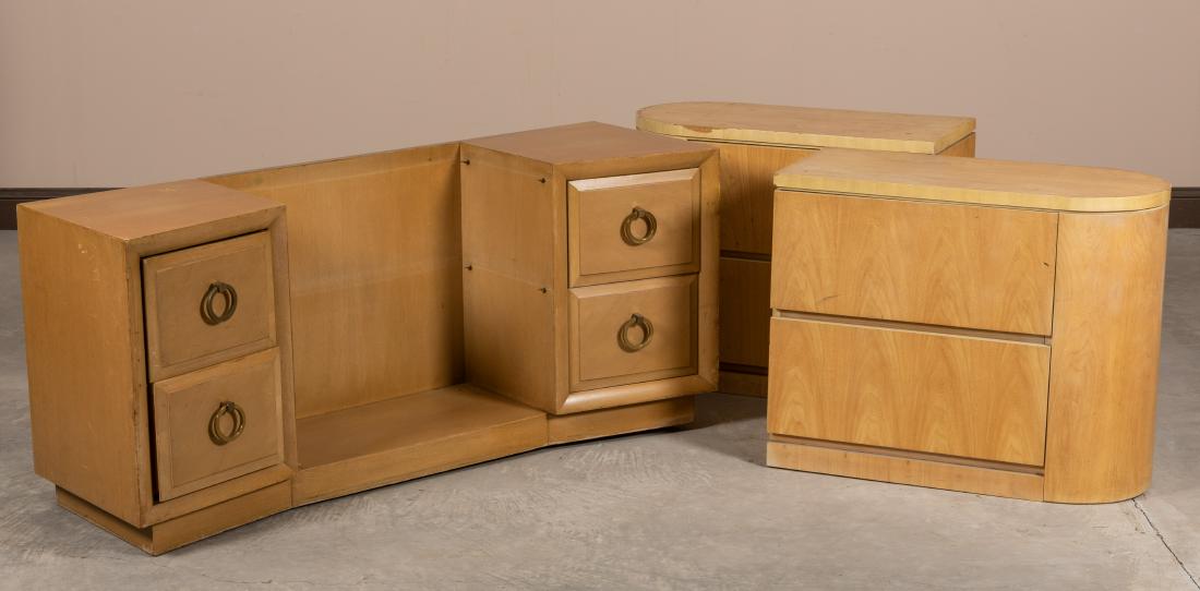 TH Robsjohn-Gibbings Vanity and Nightstands (1 of 7)