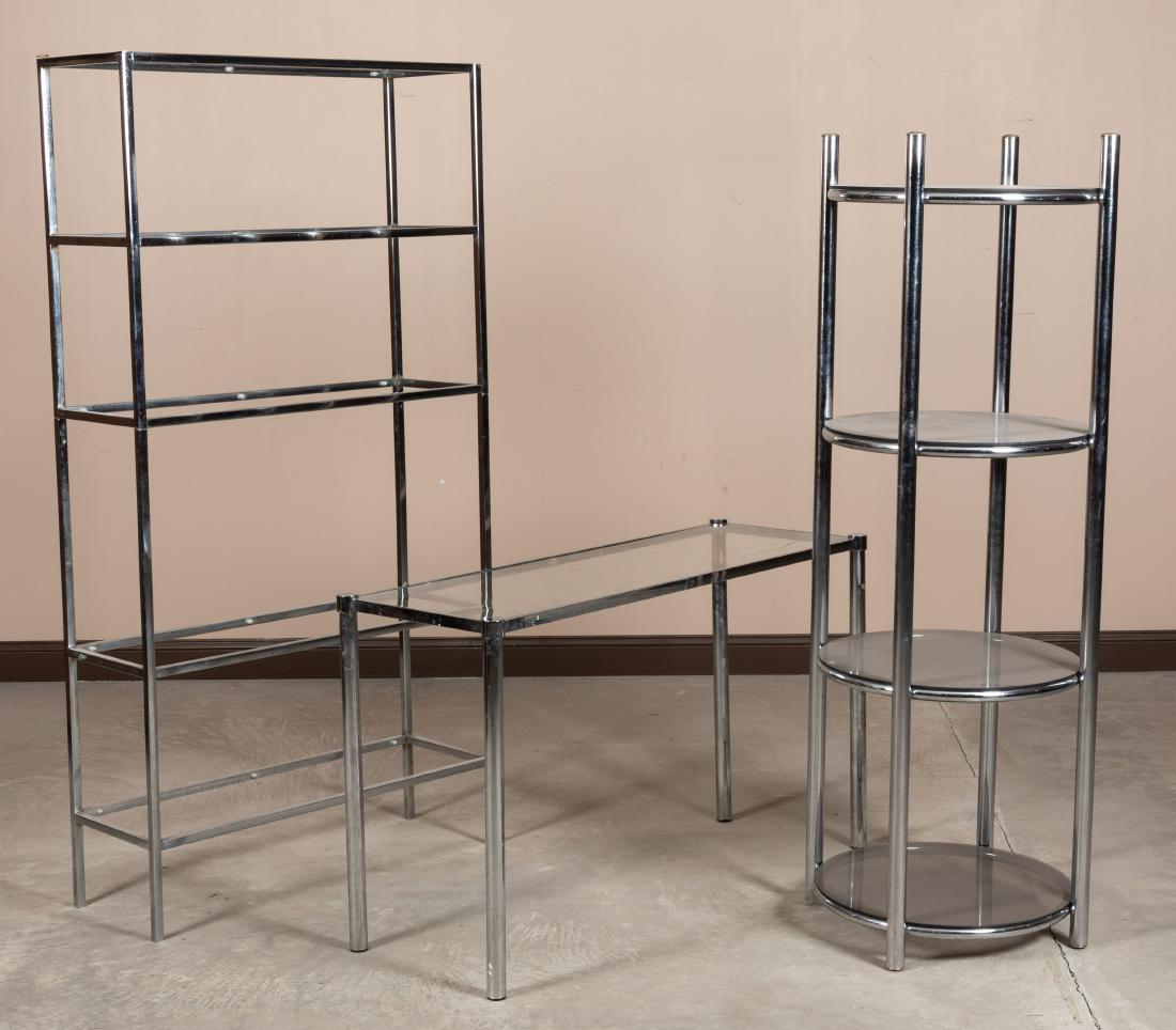 Two Etageres and Sofa Table (1 of 7)