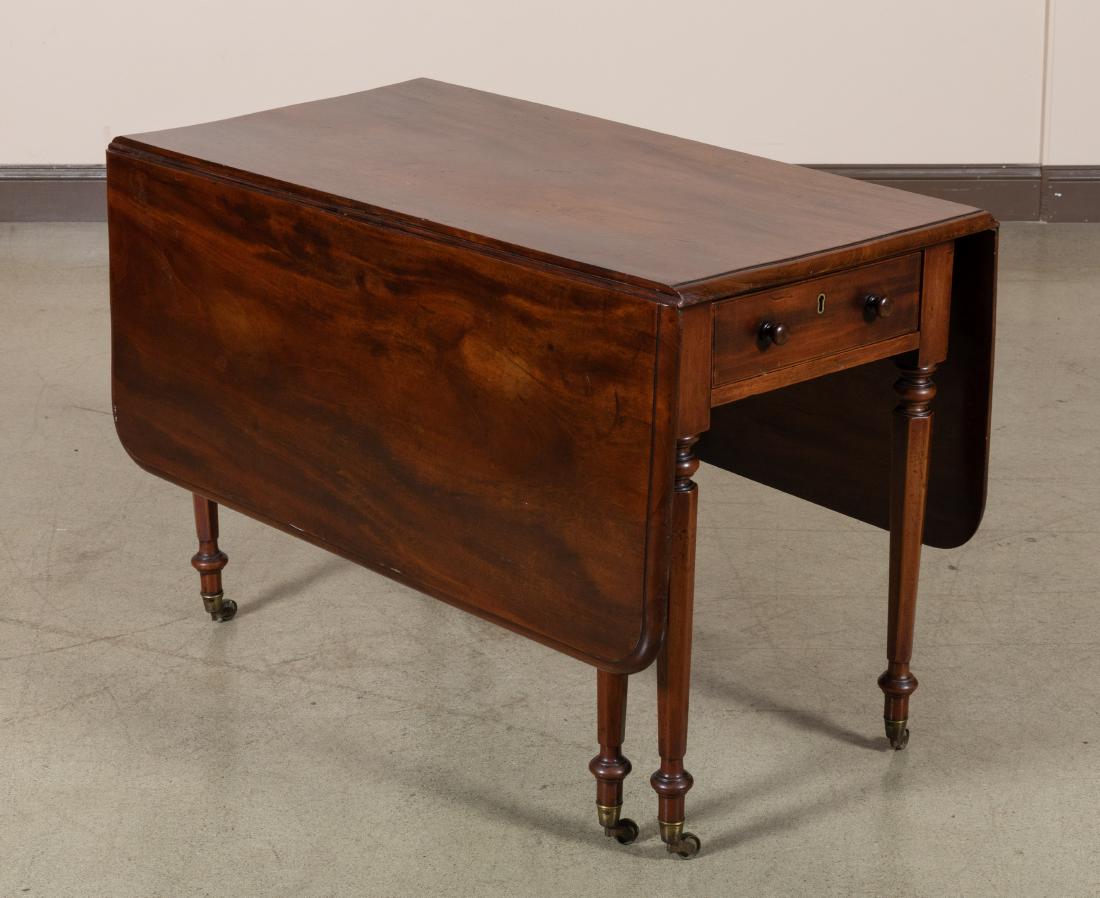 English Antique Drop Leaf Table (1 of 5)