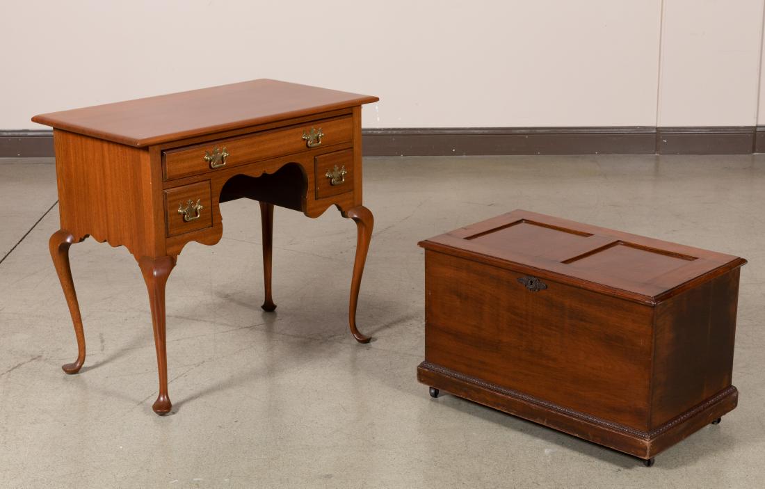 Marriam Hall & Co. Lowboy and Trunk (1 of 5)