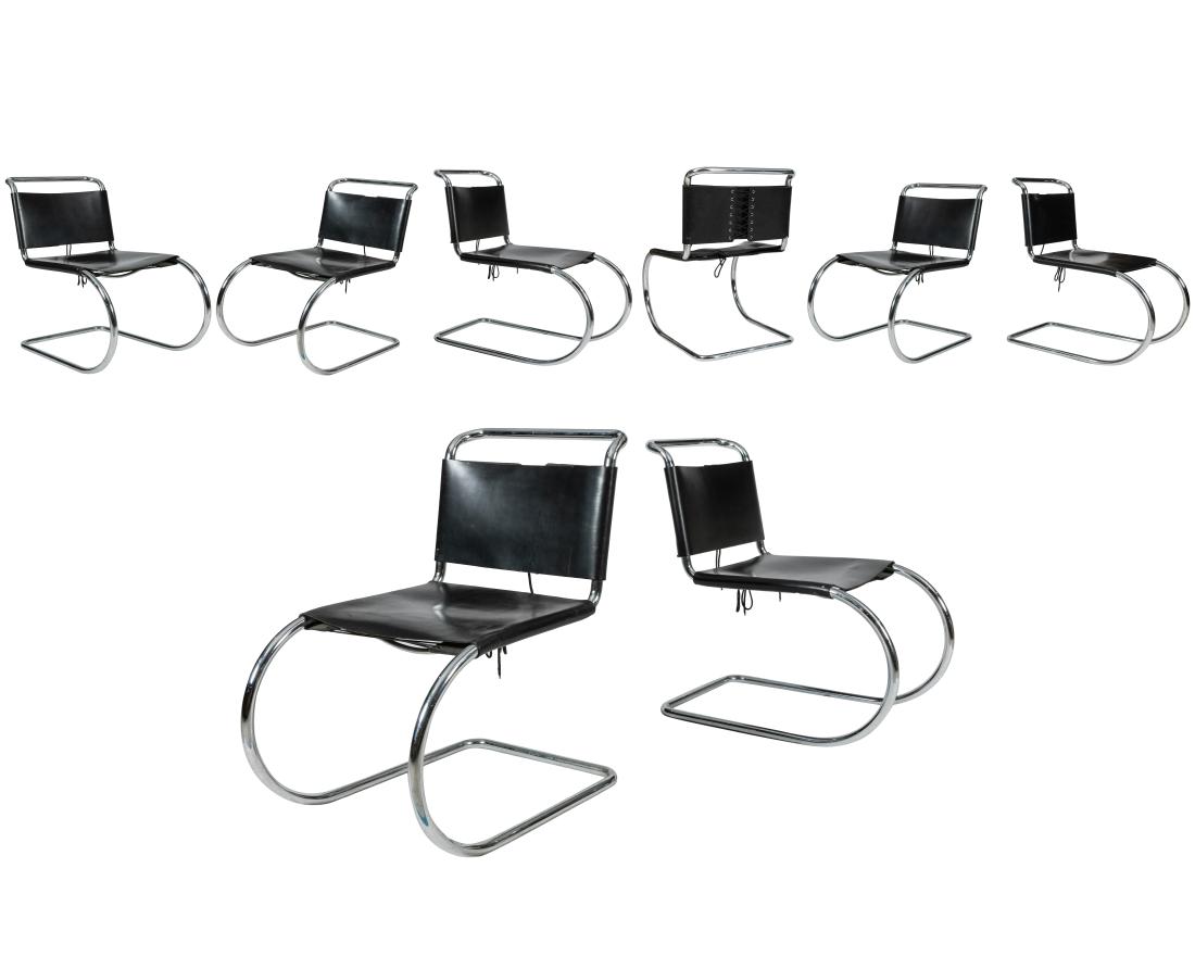 Mies Van Der Rohe - Eight Dining Chairs (1 of 7)