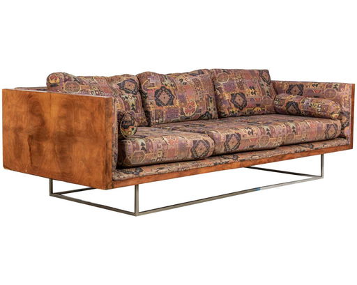 Milo Baughman Rosewood Case Sofa