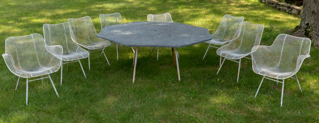 Russell Woodard - Wrough Iron Patio Set (1 of 5)