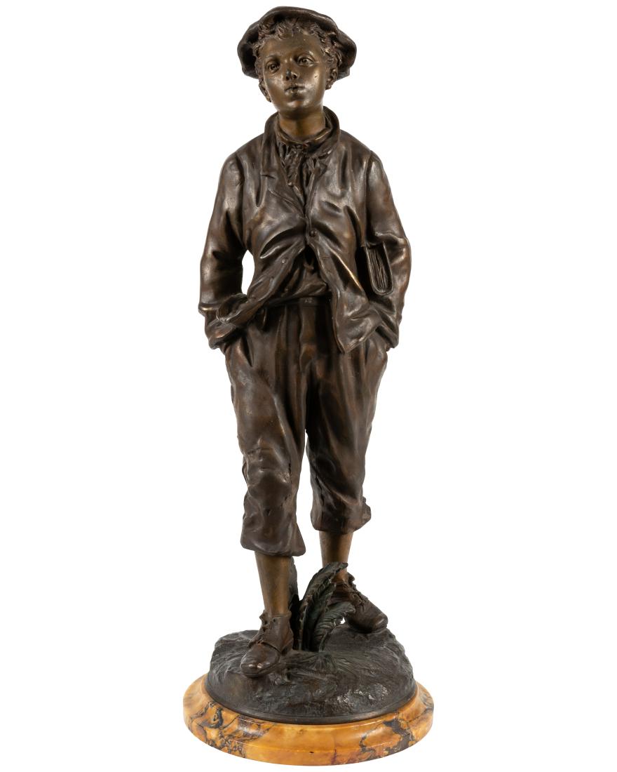 Bronze Figure of Boy (1 of 7)