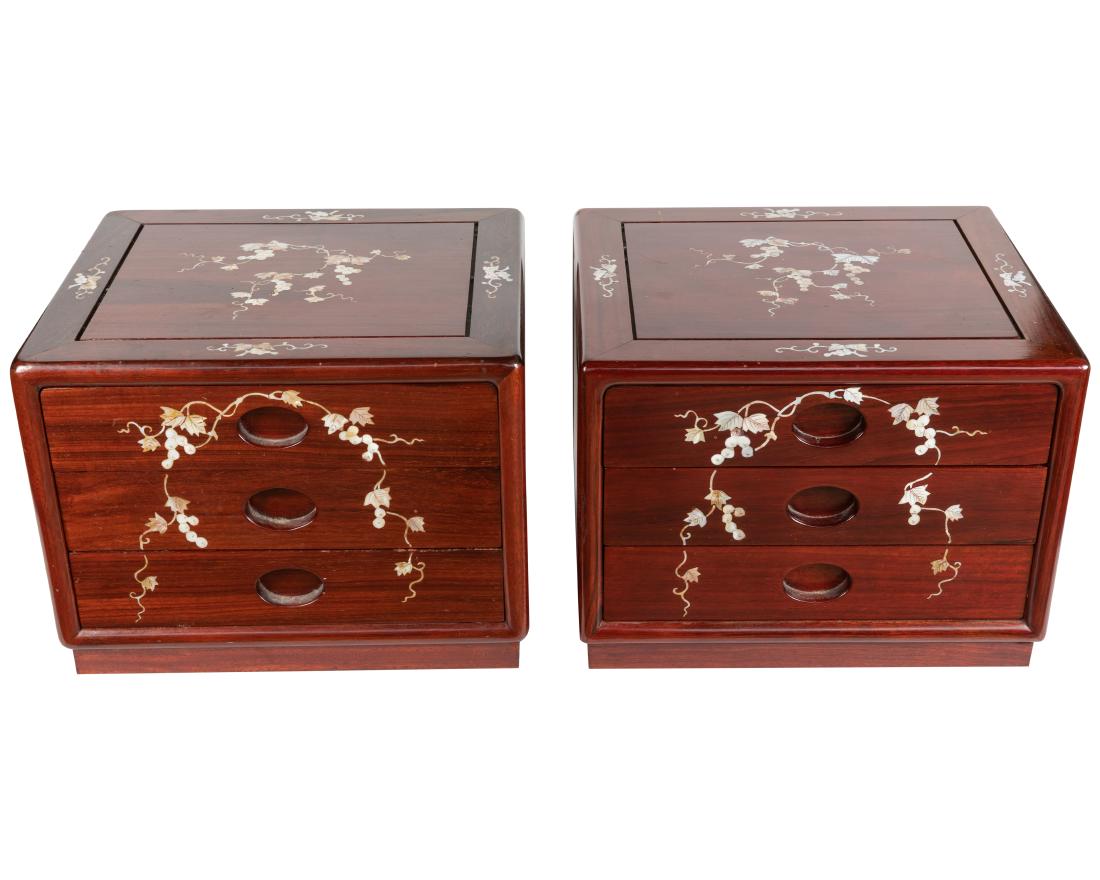 Chinese Table Top Boxes (1 of 3)