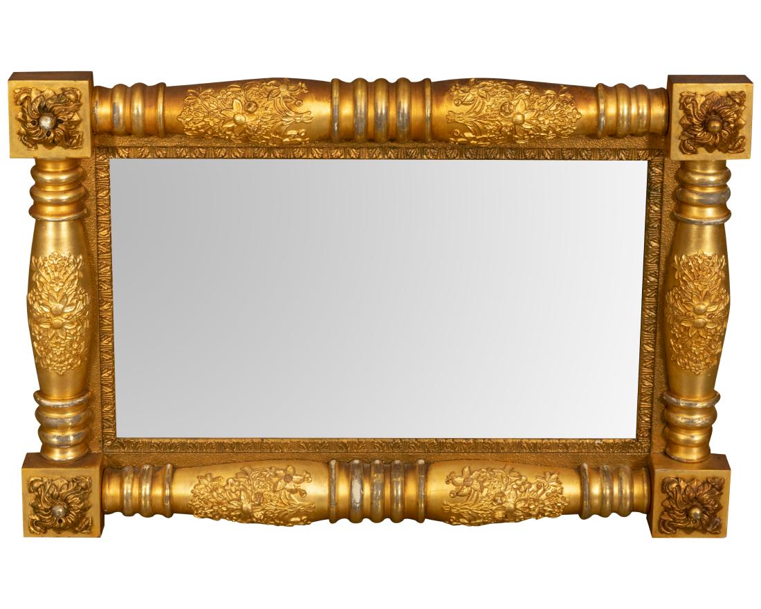 19th c. Gilt Federal Mirror (1 of 4)