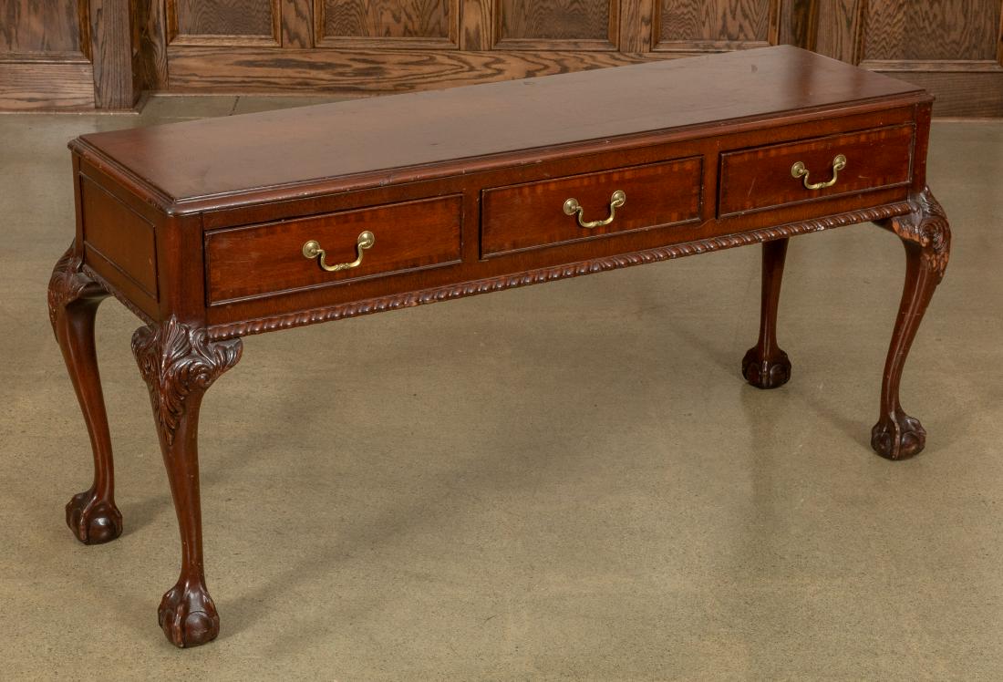 Link-Taylor Mahogany Sofa Table (1 of 4)