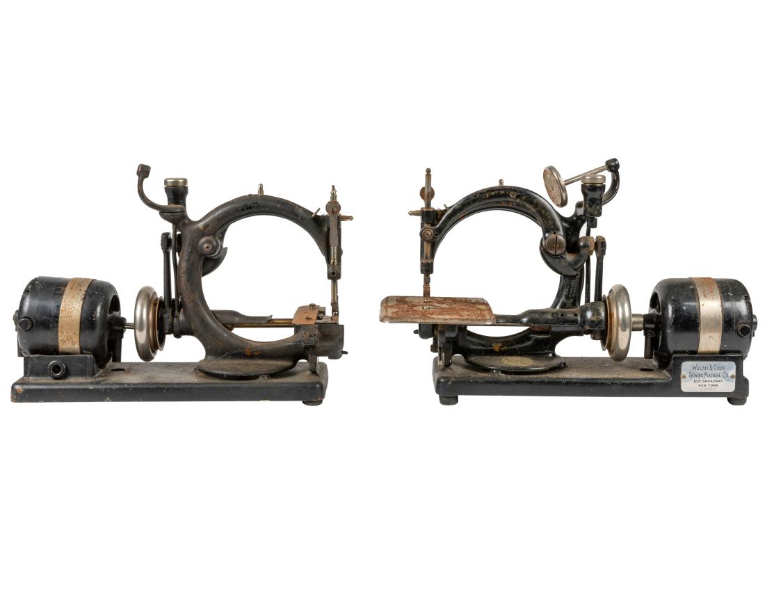 Two Wilcox & Gibbs Portable Sewing Machines (1 of 4)