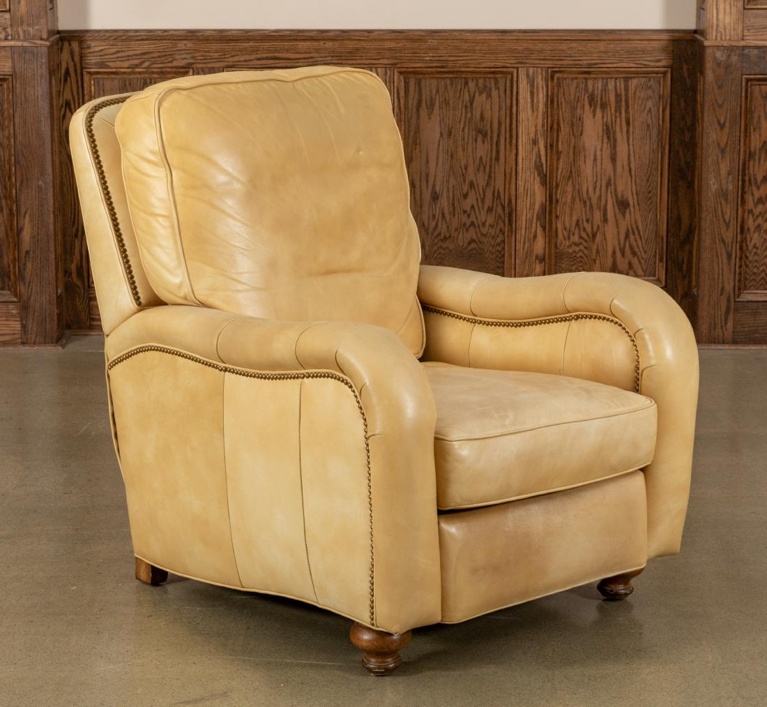 Hancock and Moore Leather Recliner