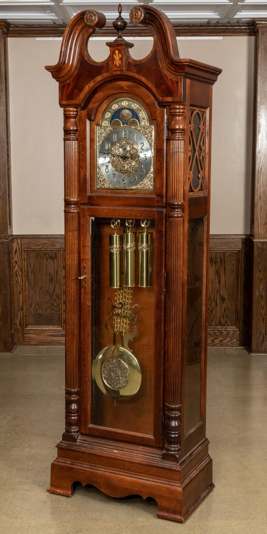 Howard Miller Mahogany Grandfather Clock