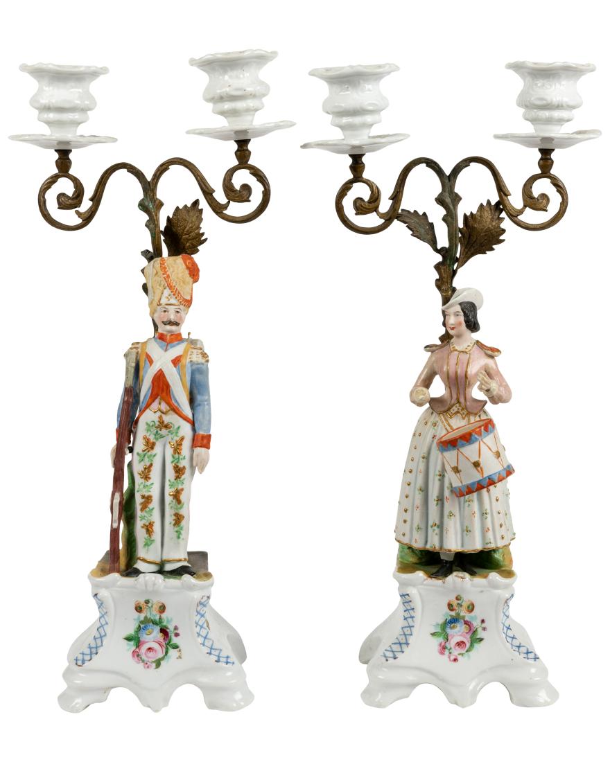 Pair Figural Candelabras (1 of 6)