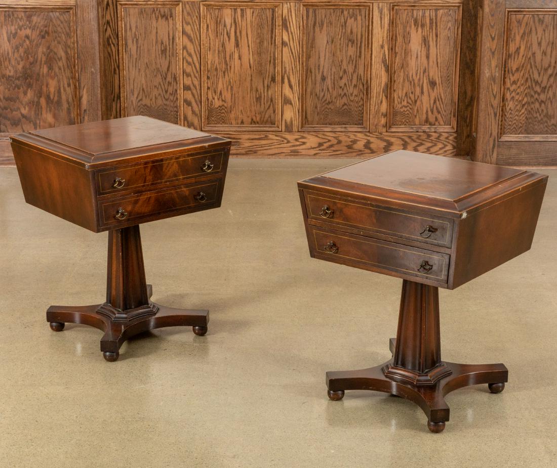 Mahogany End Tables (1 of 4)