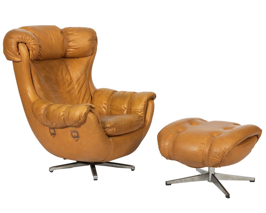 Overman Style - Chair and Ottoman (1 of 5)