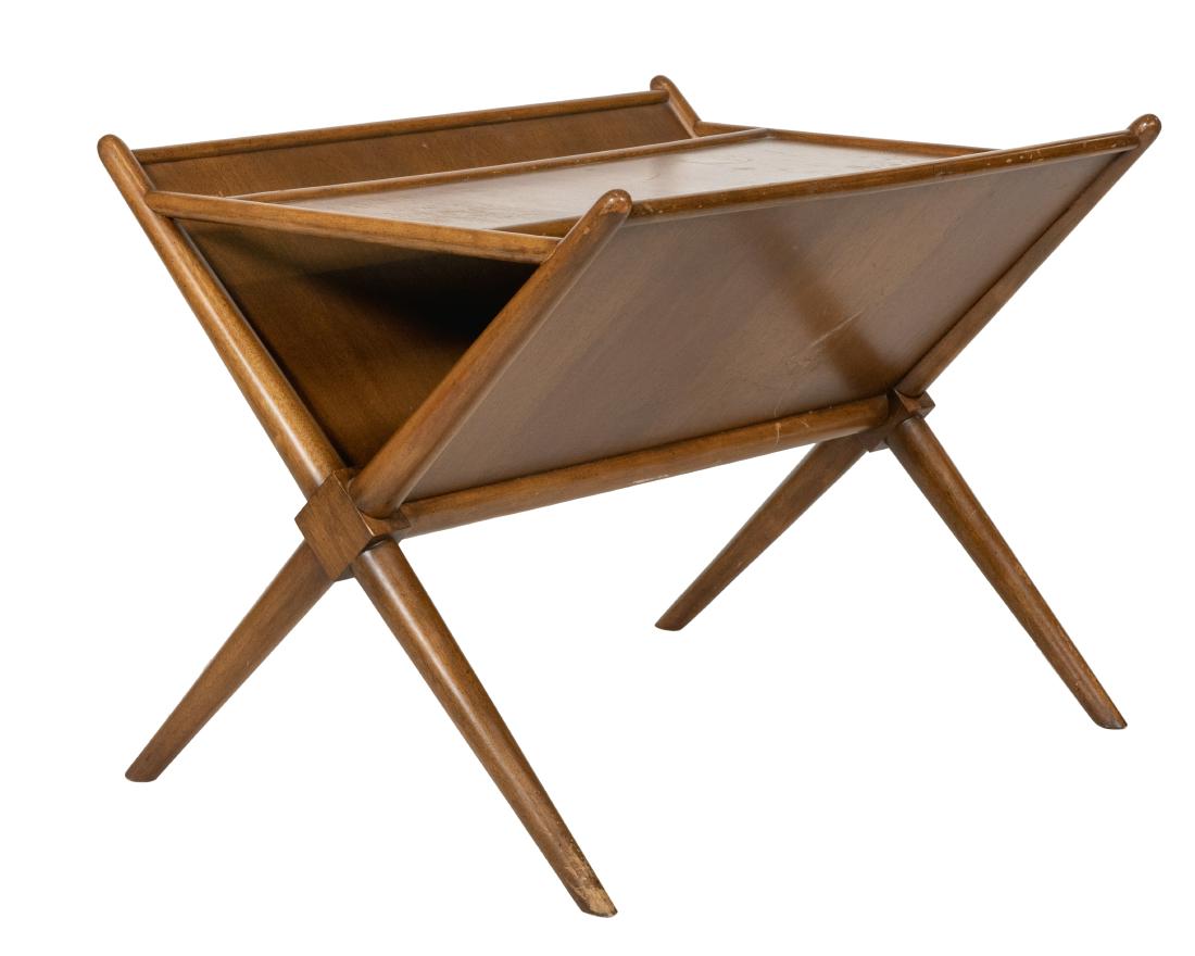 T.H. Robsjohn Gibbings - Magazine Rack Table (1 of 4)