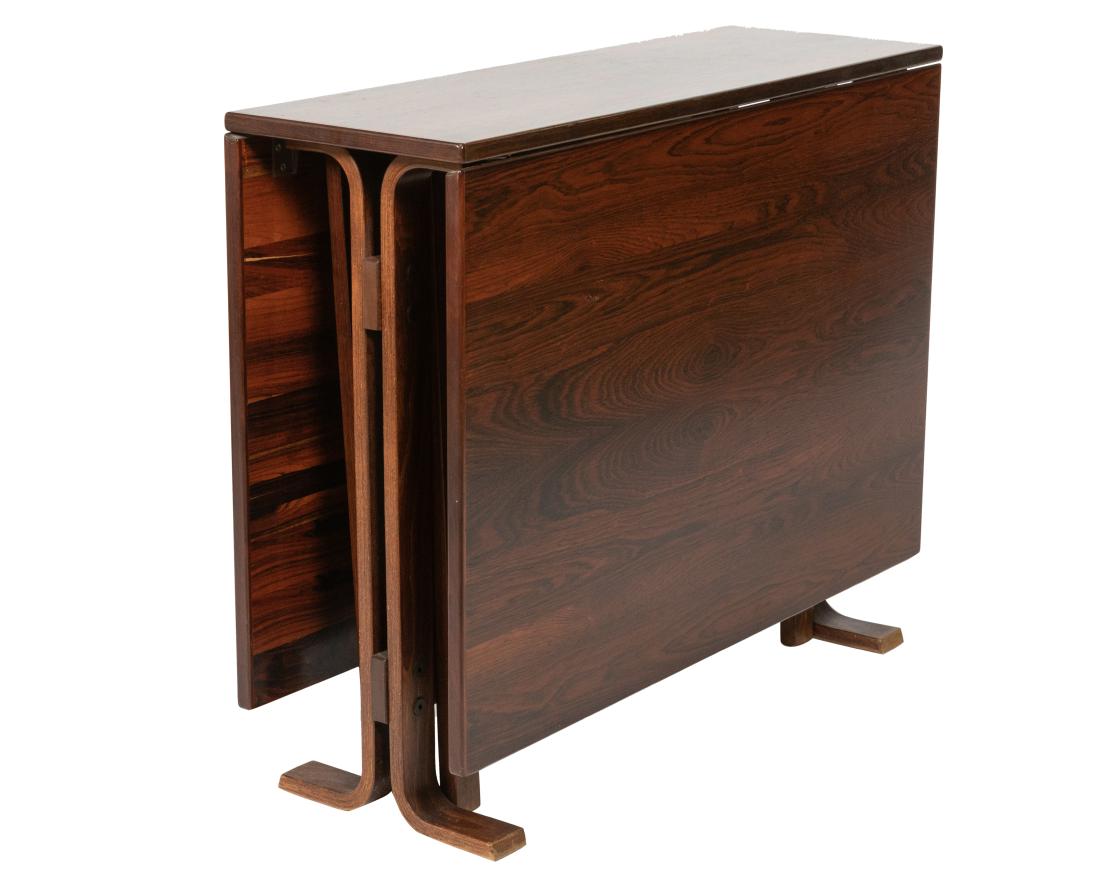 Norwegian Rosewood Folding Dining Table (1 of 7)