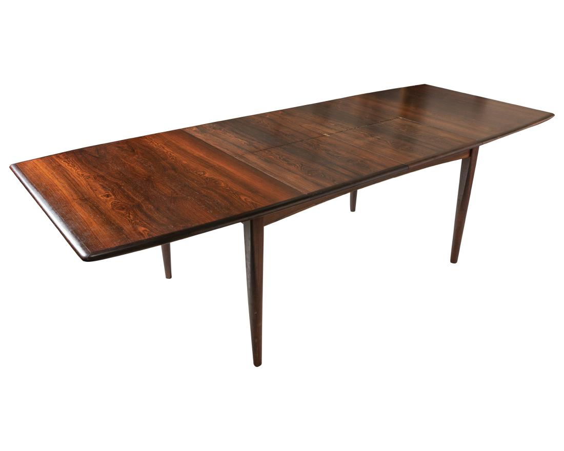 Danish Rosewood Dining Table (1 of 10)