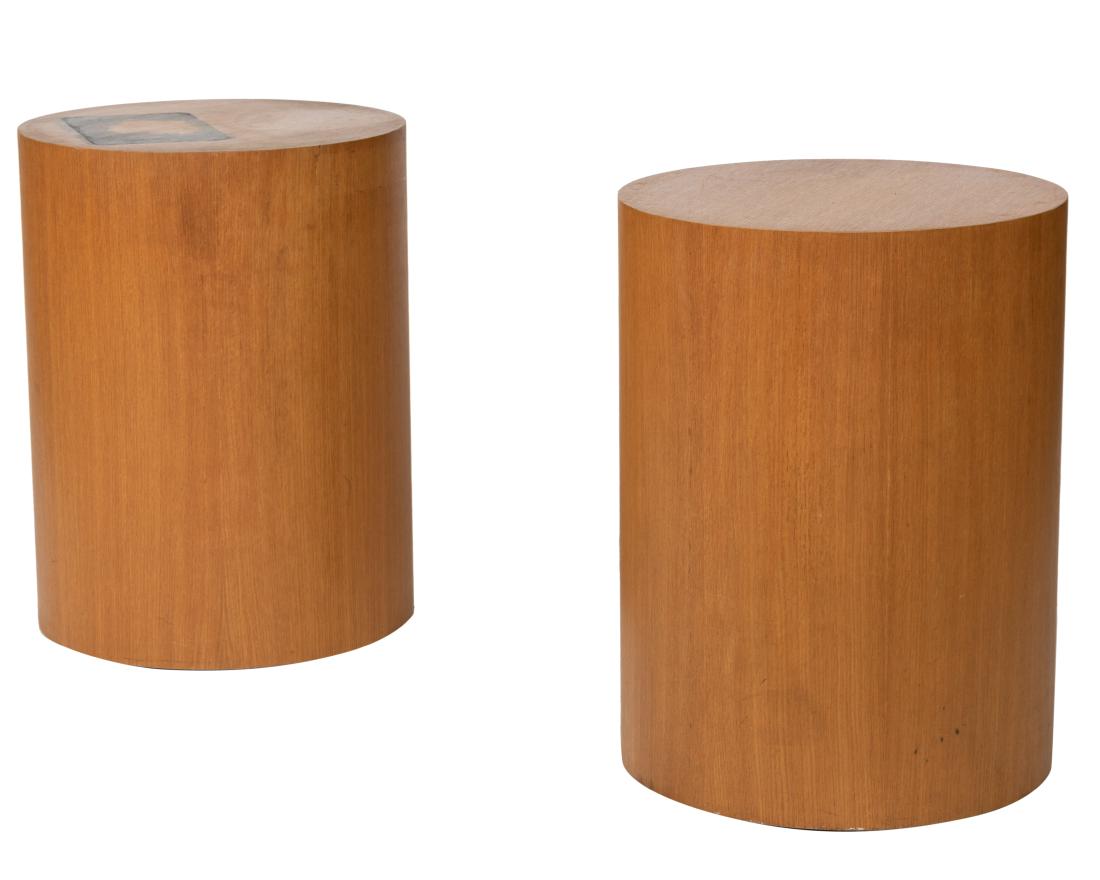 Milo Baughman (Attr.) - Drum Tables (1 of 3)