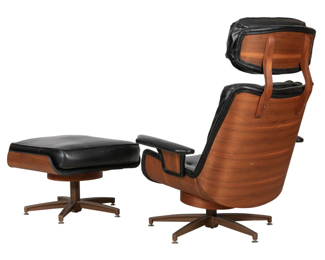 George Mulhauser - Chair and Ottoman (1 of 4)