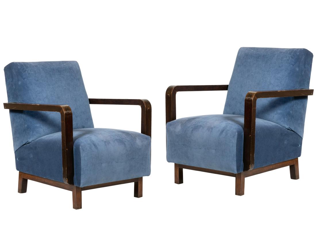 Danish Arm Lounge Chairs (1 of 4)