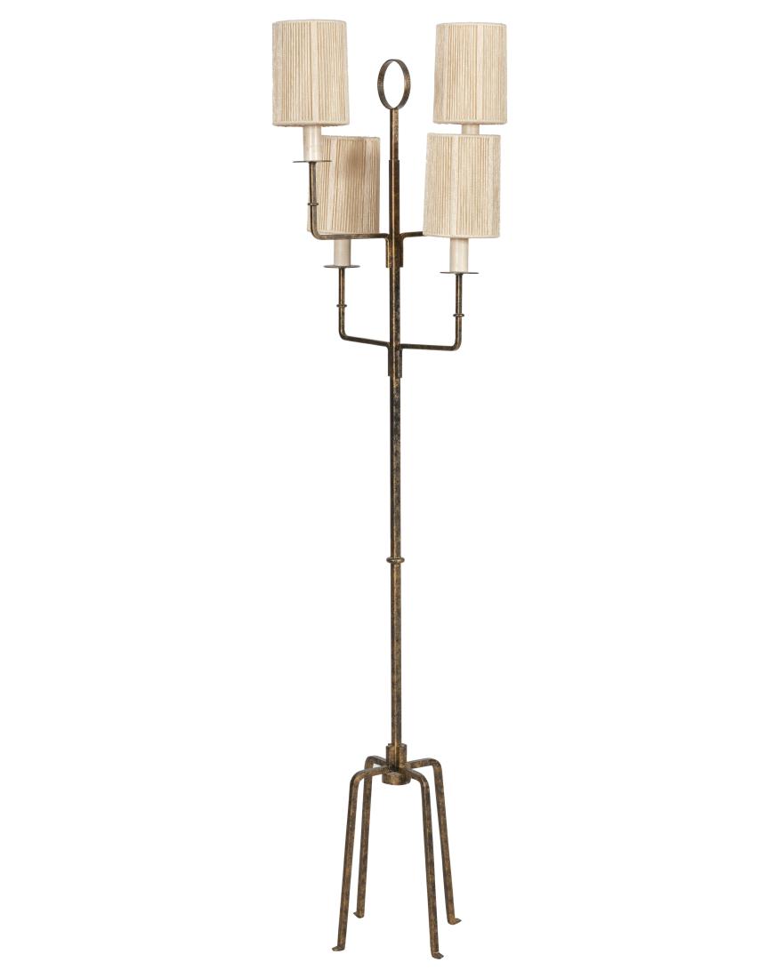 Tommi Parzinger - Wrought Iron Floor Lamp (1 of 8)