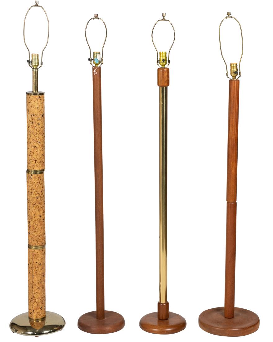 Four Danish Style Floor Lamps (1 of 4)