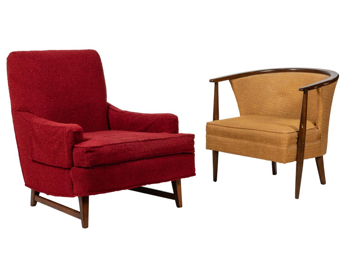 Two Mid Century Lounge Chairs (1 of 4)