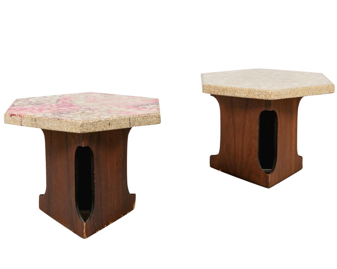 Harvey Probber - Terrazo Side Tables (1 of 3)