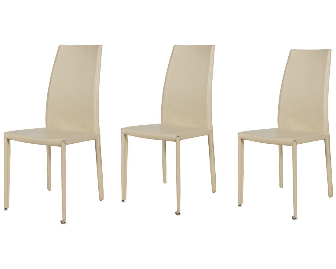 Modern Leather Dining Chairs - 10 (1 of 3)