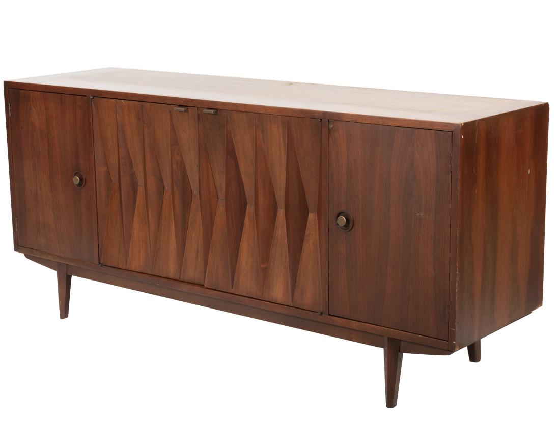 American of Martinsville - Faceted Credenza (1 of 6)