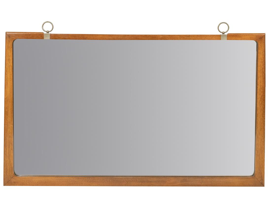 Large Walnut Mirror (1 of 2)