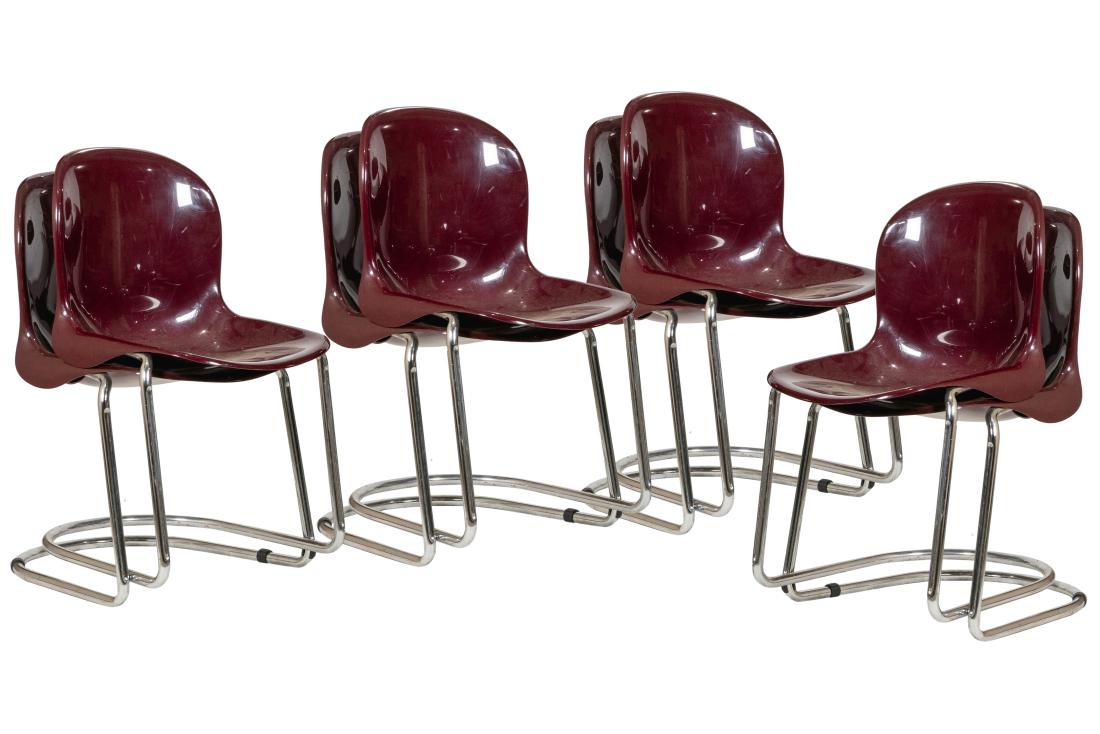 ICF Cadsana Stacking Chairs - Signed (1 of 1)