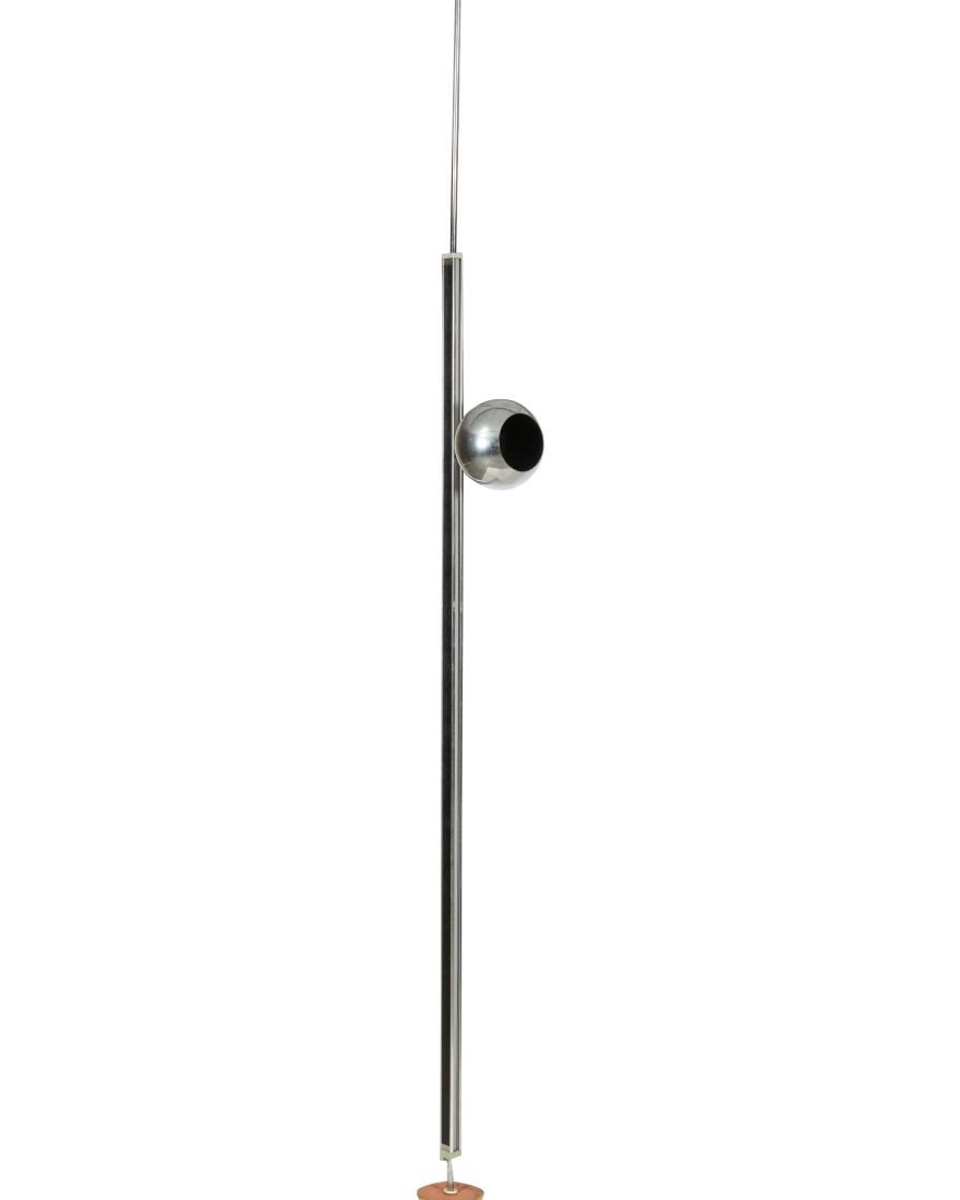 Lightolier - Eyeball Pole Lamp: Description - Lightolier eyeball pole lamp. Dimensions - body - 72"