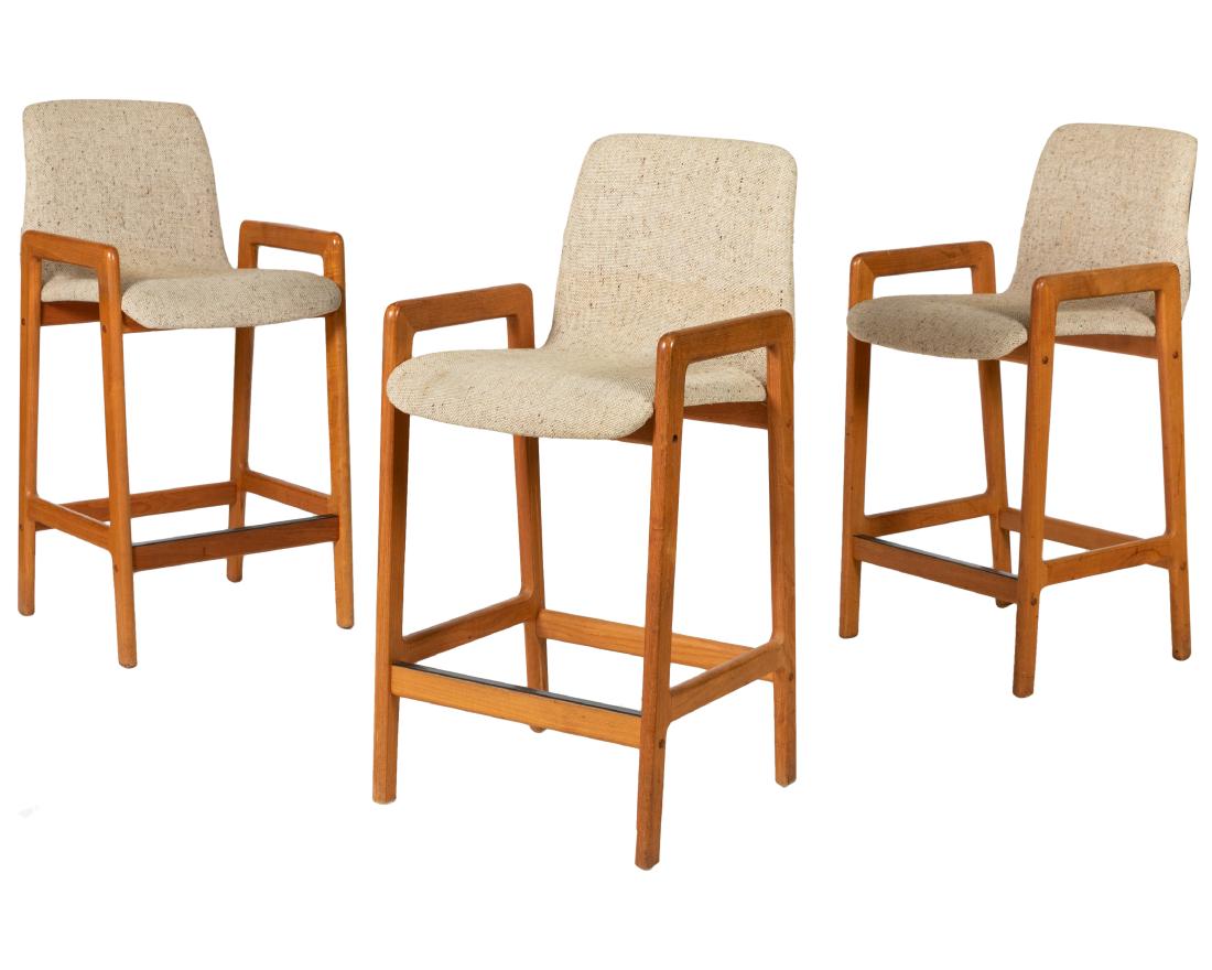 Tarm Stole - Teak Stools (1 of 3)