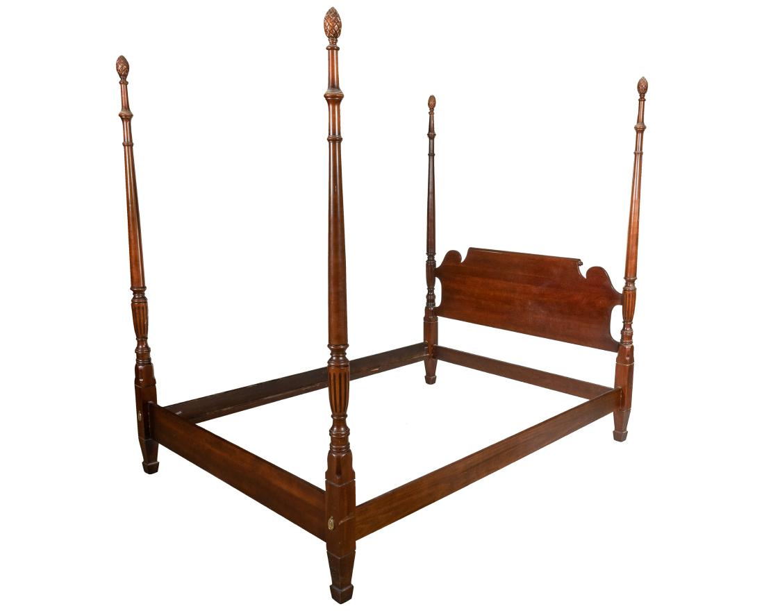 Statton Old Towne Mahogany Four Poster (1 of 3)