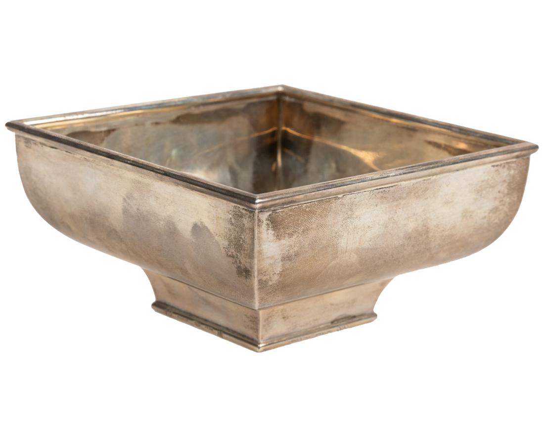 Bulgari - Sterling Square Bowl (1 of 2)