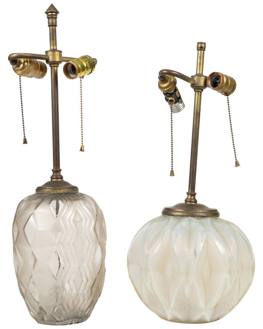 French Vases Mounted as Lamps (1 of 1)