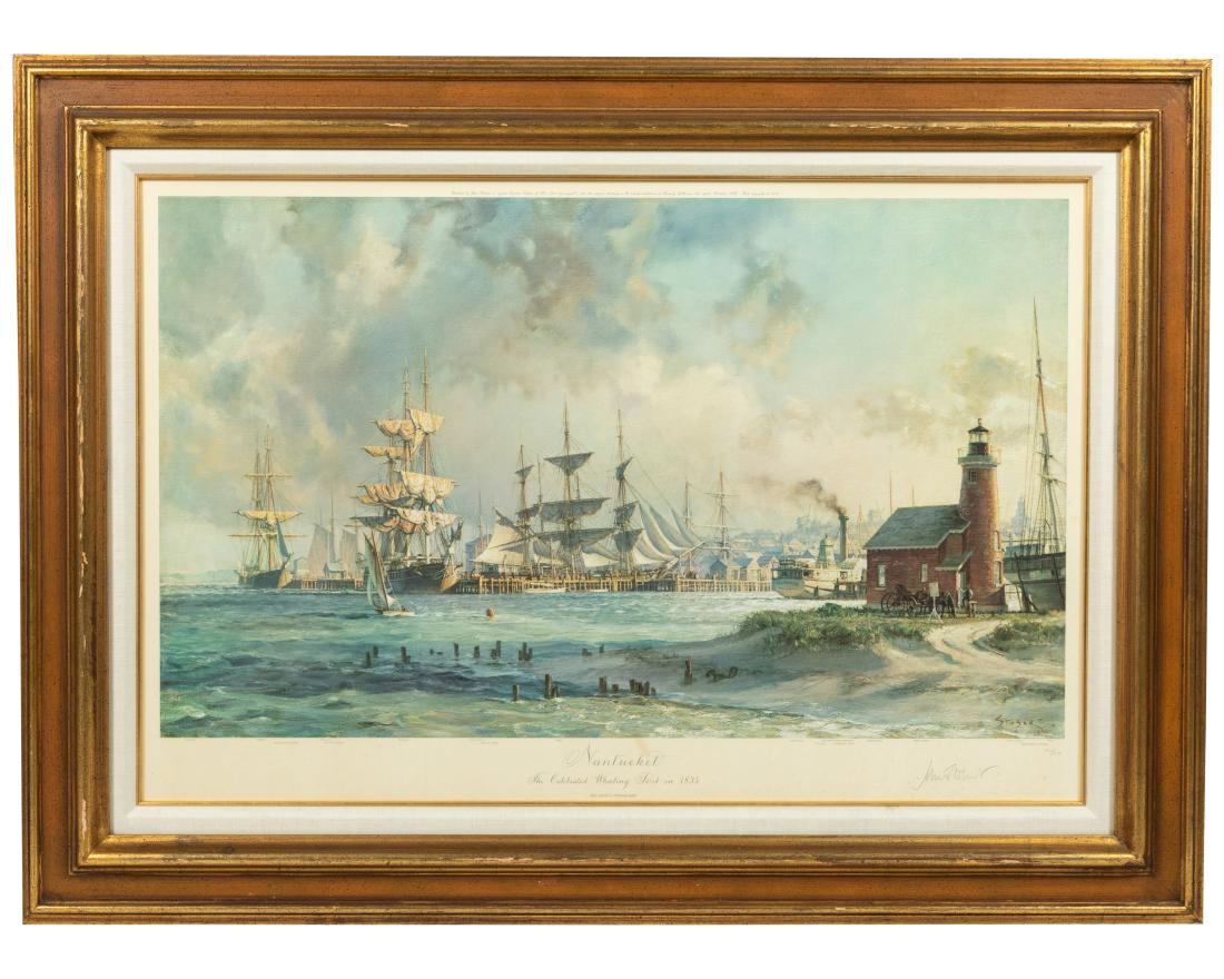 John Stobart - Nawtuckot Color Lithograph (1 of 5)