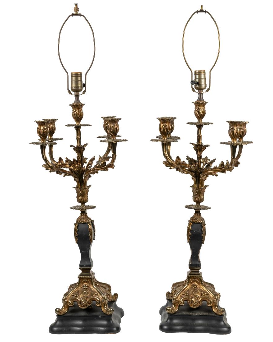 Rococo Style Candelabras (1 of 5)