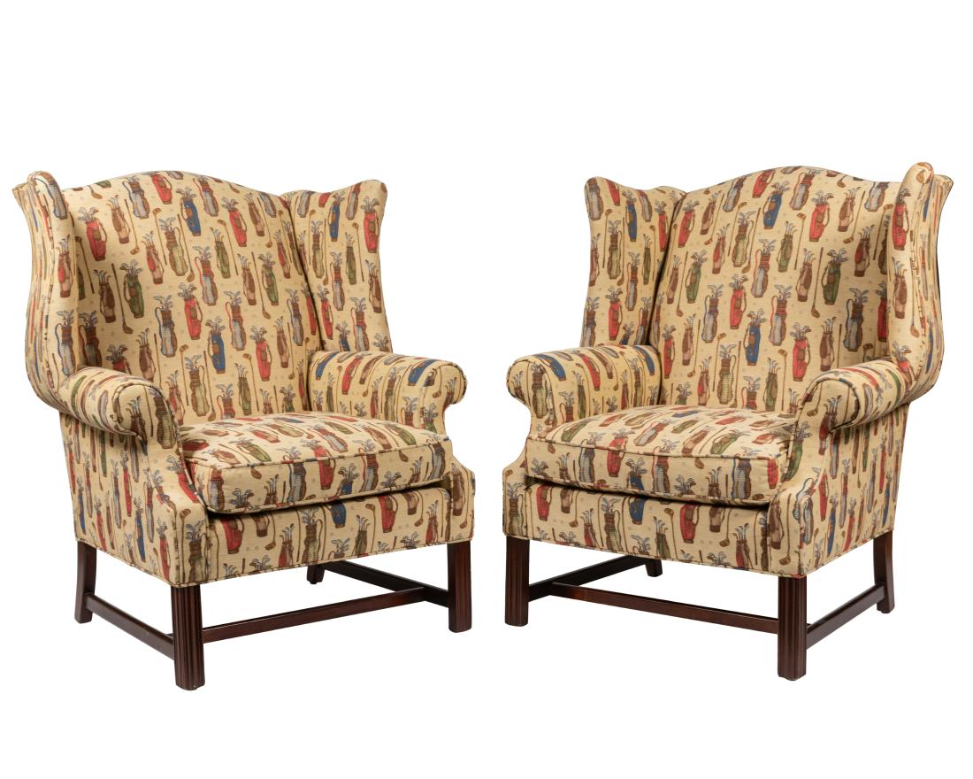Charles Stewart Company Wing Chairs (1 of 3)